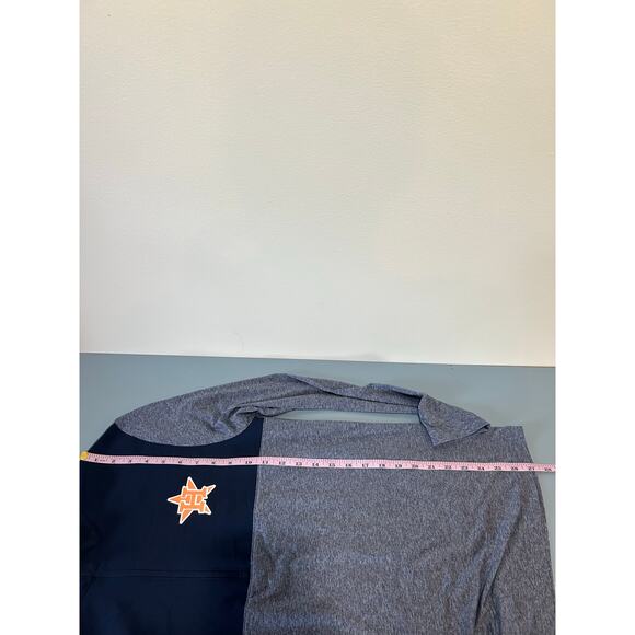 Astros Fanatics quarter zip mens size S blue logo on chest - Picture 6 of 6